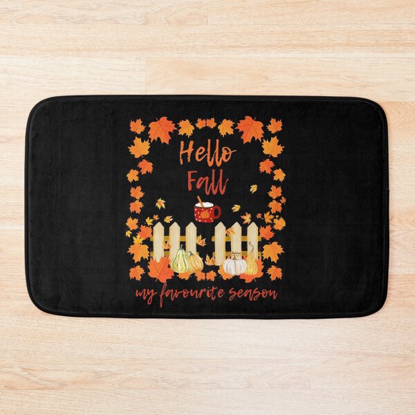 Item preview, "Hello Fall, my favourite season" - Cozy Essential Design for Fall Lovers designed and sold by AtushaSpark.