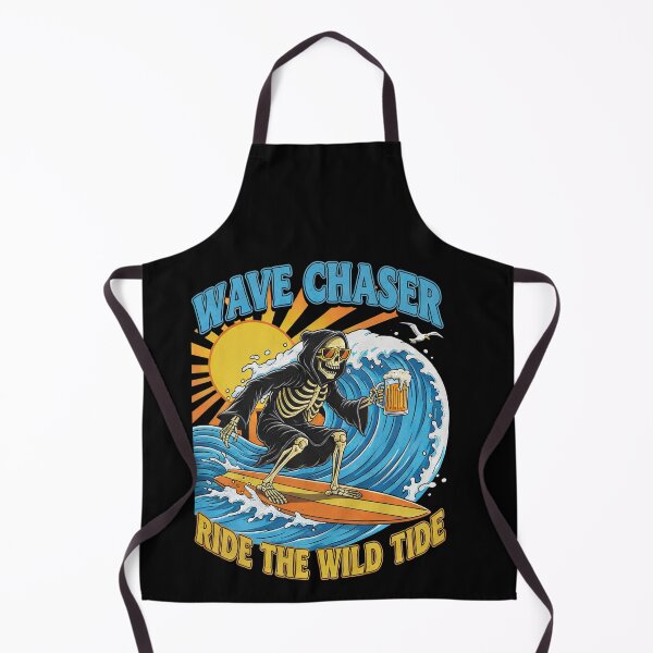 Item preview, Grim Reaper Surfing Wave Chaser designed and sold by TeeARTHY.