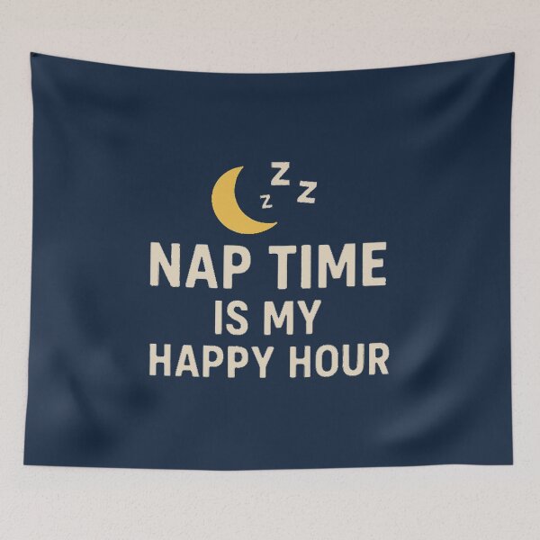 Item preview, Nap Time is My Happy – Funny Sleep Shirt designed and sold by Long Family Gifts.