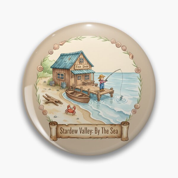 Item preview, Stardew Valley By The Sea designed and sold by TorqueAndTone.