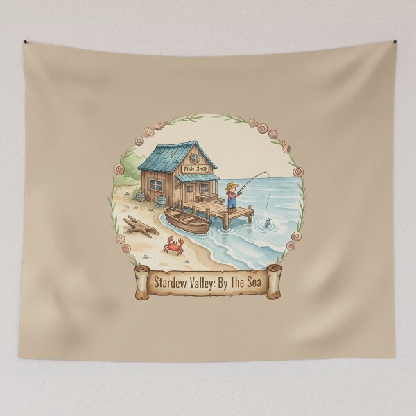 Item preview, Stardew Valley By The Sea designed and sold by TorqueAndTone.