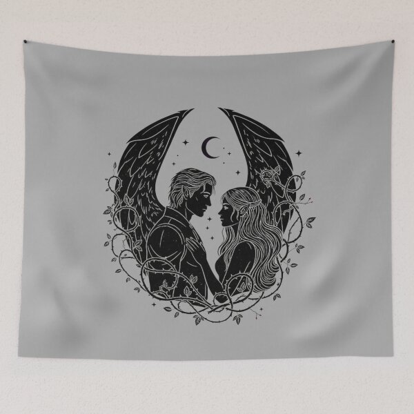 Item preview, A court of thorns and roses - acotar - Rhysand and Feyre  designed and sold by NomiBee.