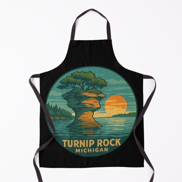 Item preview, Turnip Rock Michigan Circular Design designed and sold by American Travels.