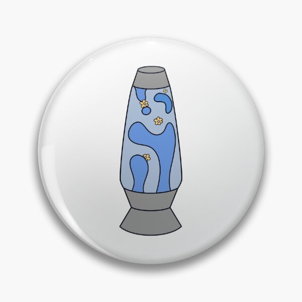 Item preview, Blue Lava Lamp designed and sold by Lix Flix Studios.