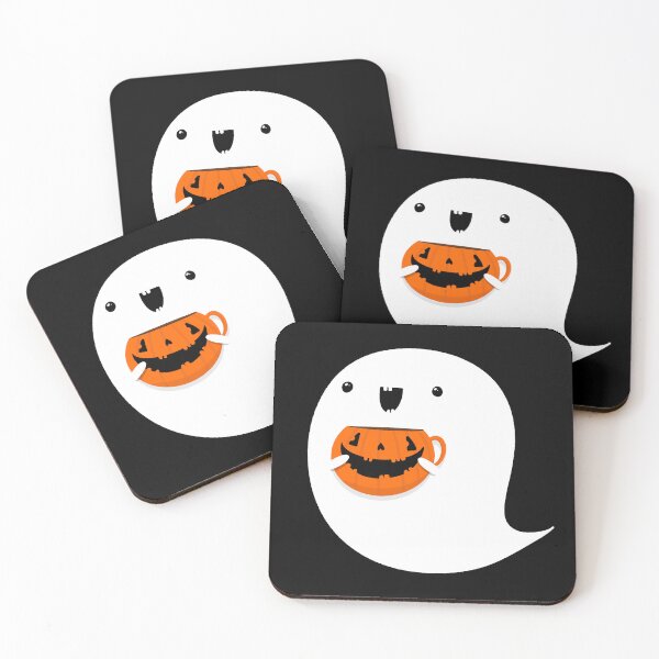 Item preview, Cute Ghost Pumpkin Coffee Mug designed and sold by poket.piktures.