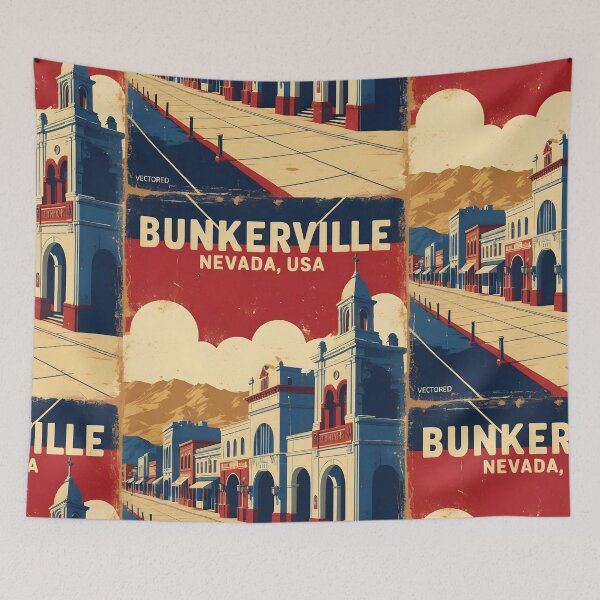 Item preview, Bunkerville Nevada 1950s USA Vintage Travel Tourism designed and sold by TravelersGems.