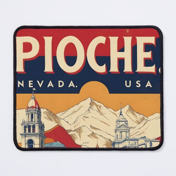 Item preview, Pioche Nevada 1950s USA Vintage Travel Tourism designed and sold by TravelersGems.