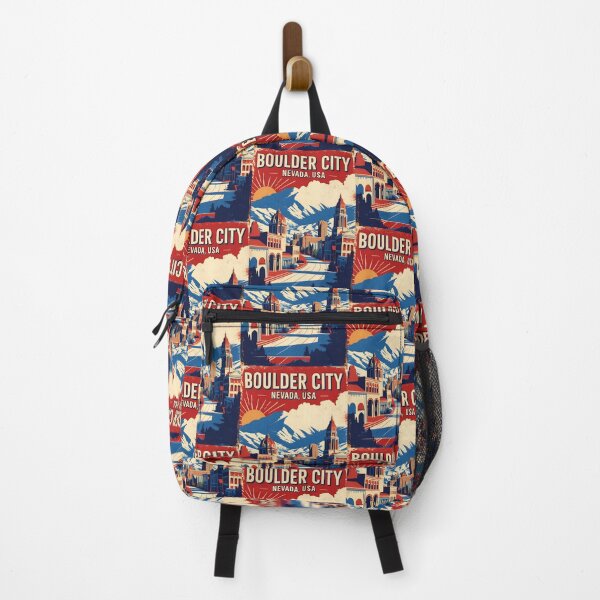 Item preview, Boulder City Nevada 1950s USA Vintage Travel Tourism designed and sold by TravelersGems.