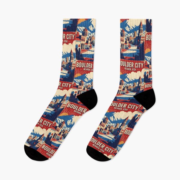 Item preview, Boulder City Nevada 1950s USA Vintage Travel Tourism designed and sold by TravelersGems.