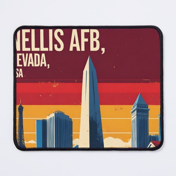 Item preview, Nellis AFB Nevada 1950s USA Vintage Travel Tourism designed and sold by TravelersGems.