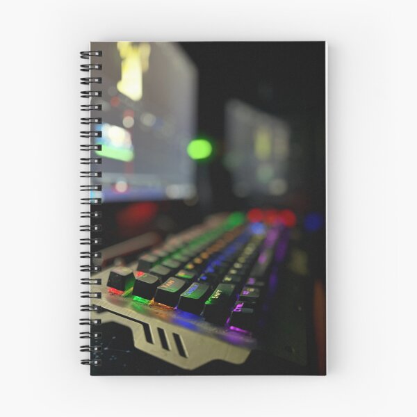 Item preview, Neon Gaming Vibes – RGB Keyboard in Action designed and sold by magafadu.