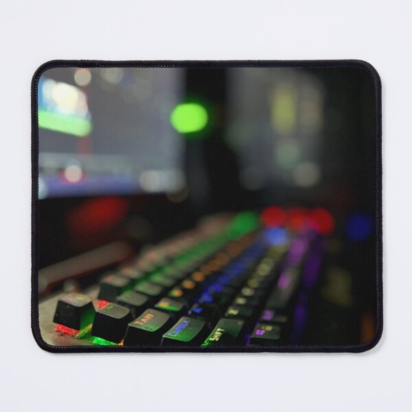 Item preview, Neon Gaming Vibes – RGB Keyboard in Action designed and sold by magafadu.