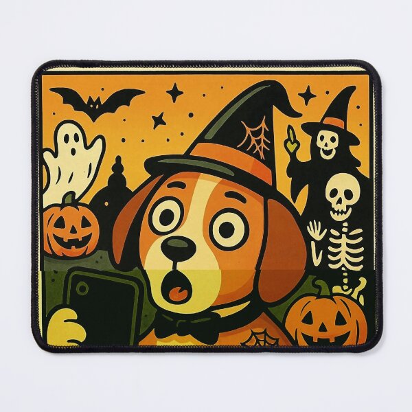 Item preview, beagle selfie halloween designed and sold by andreskaizen.