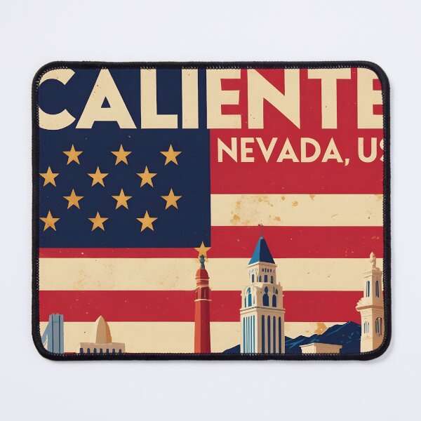 Item preview, Caliente Nevada 1950s USA Vintage Travel Tourism designed and sold by TravelersGems.
