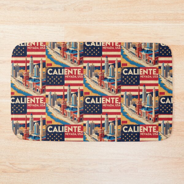Item preview, Caliente Nevada 1950s USA Vintage Travel Tourism designed and sold by TravelersGems.