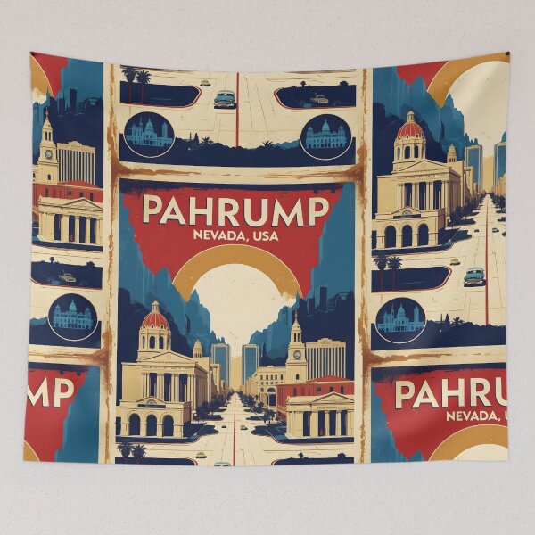 Item preview, Pahrump Nevada 1950s USA Vintage Travel Tourism designed and sold by TravelersGems.