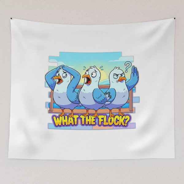 Item preview, Bird Memes - What The Flock?!? designed and sold by nature. electrified..