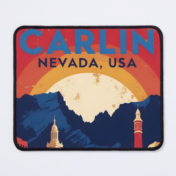 Item preview, Carlin Nevada 1950s USA Vintage Travel Tourism designed and sold by TravelersGems.
