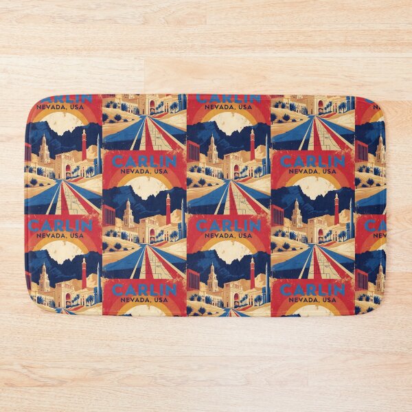 Item preview, Carlin Nevada 1950s USA Vintage Travel Tourism designed and sold by TravelersGems.