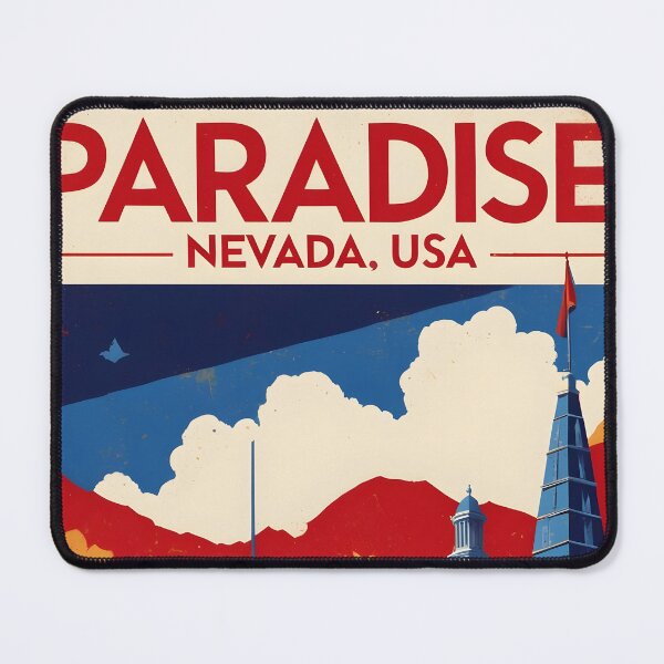 Item preview, Paradise Nevada 1950s USA Vintage Travel Tourism designed and sold by TravelersGems.