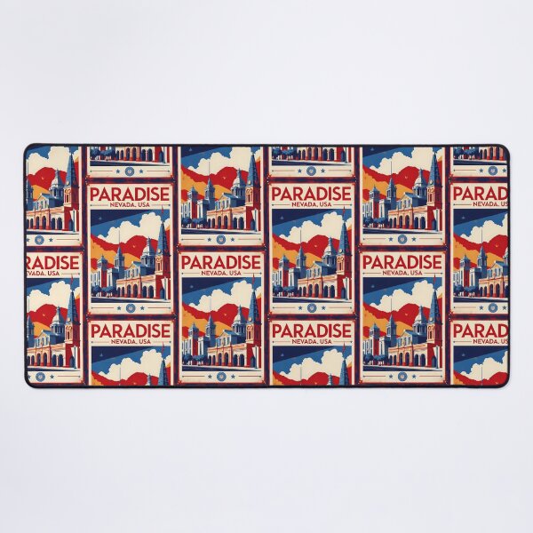 Item preview, Paradise Nevada 1950s USA Vintage Travel Tourism designed and sold by TravelersGems.