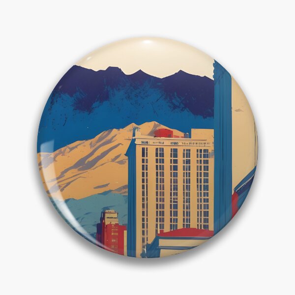 Item preview, Carson City Nevada 1950s USA Vintage Travel Tourism designed and sold by TravelersGems.