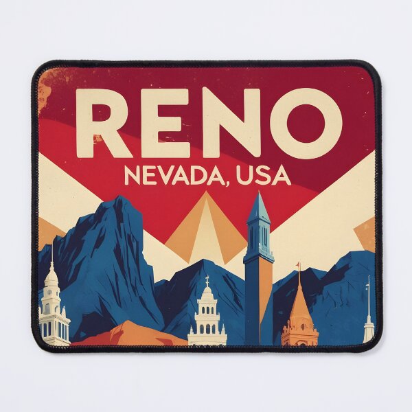 Item preview, Reno Nevada 1950s USA Vintage Travel Tourism designed and sold by TravelersGems.