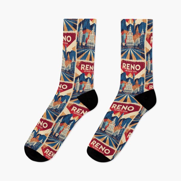 Item preview, Reno Nevada 1950s USA Vintage Travel Tourism designed and sold by TravelersGems.