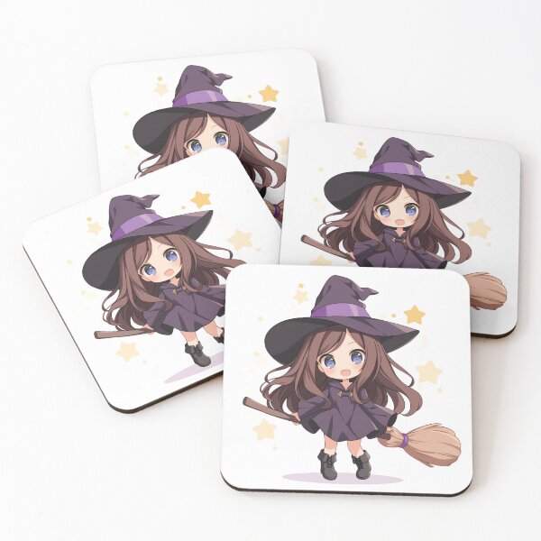 Item preview, Cute brunette witch designed and sold by MendaciousMina.