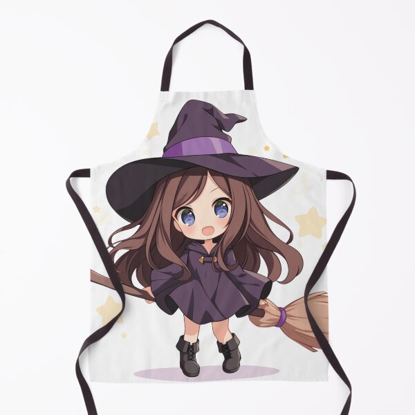 Item preview, Cute brunette witch designed and sold by MendaciousMina.