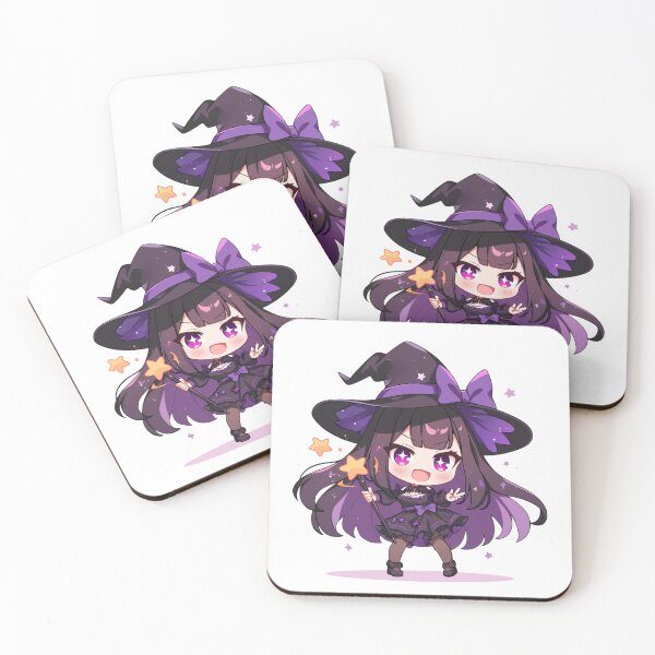 Item preview, Cute brunette witch designed and sold by MendaciousMina.