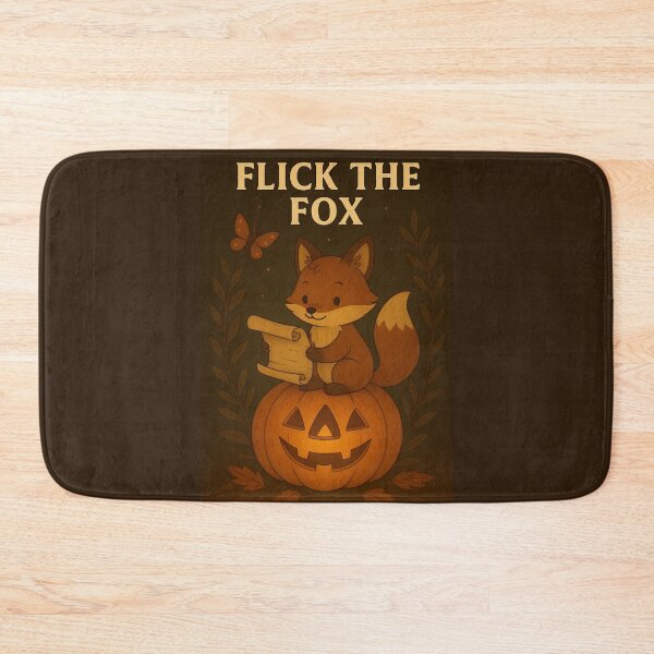 Item preview, Flick the Fox – Storyteller of the Pumpkin Glade designed and sold by GeoWild Designs.