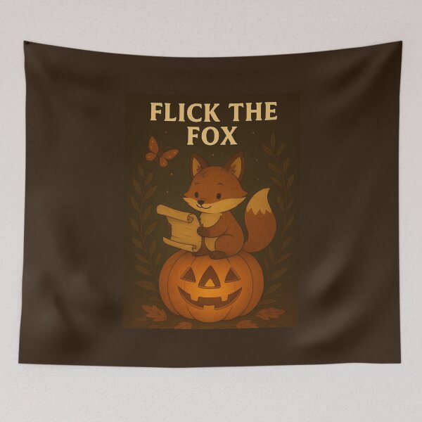 Item preview, Flick the Fox – Storyteller of the Pumpkin Glade designed and sold by GeoWild Designs.