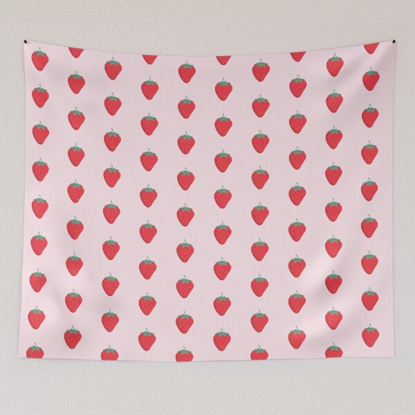 Item preview, Strawberry Pattern Shirt, Cute Summer Gift for Women, Mom, Grandma & Students, Sweet Strawberry Mug for Girls, Moms & Friends, Cozy Strawberry Blanket for Grandma or Daughter designed and sold by Noe Mill.