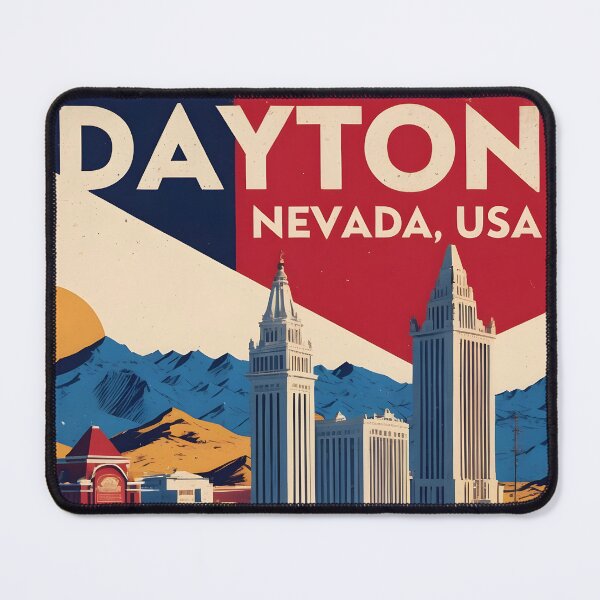 Item preview, Dayton Nevada 1950s USA Vintage Travel Tourism designed and sold by TravelersGems.