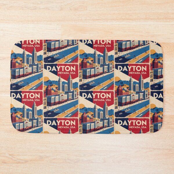 Item preview, Dayton Nevada 1950s USA Vintage Travel Tourism designed and sold by TravelersGems.