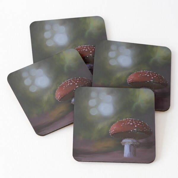 Item preview, Mushroom in Forest designed and sold by c beckstead art.