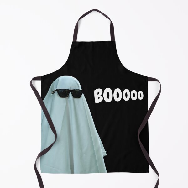 Item preview, Cool Ghost with Sunglasses Saying Booo | Funny Halloween Design - White Letters Edition designed and sold by DailyVibesMerch.