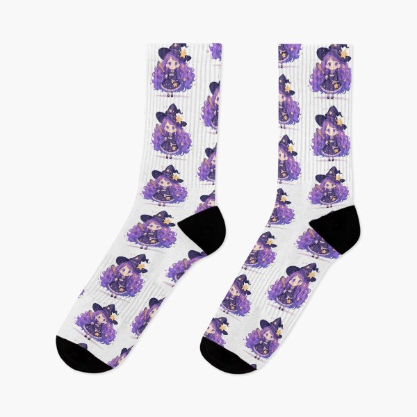 Item preview, Cute purple witch designed and sold by MendaciousMina.