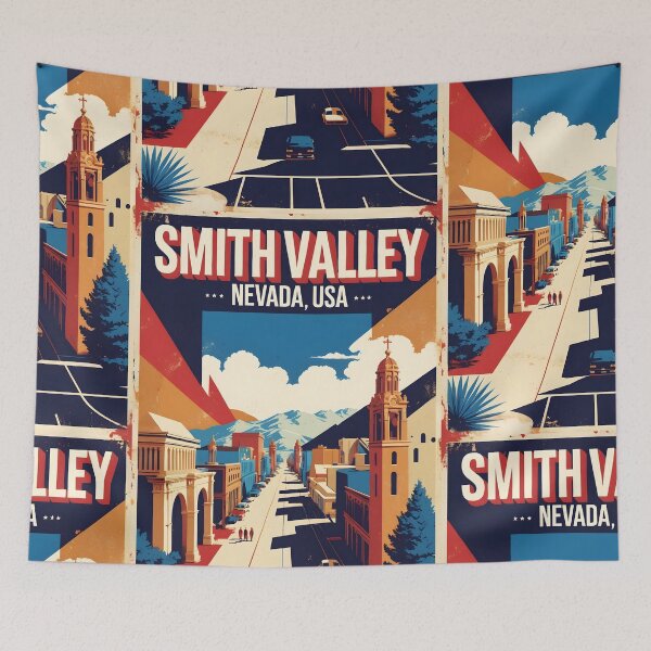 Item preview, Smith Valley Nevada 1950s USA Vintage Travel Tourism designed and sold by TravelersGems.