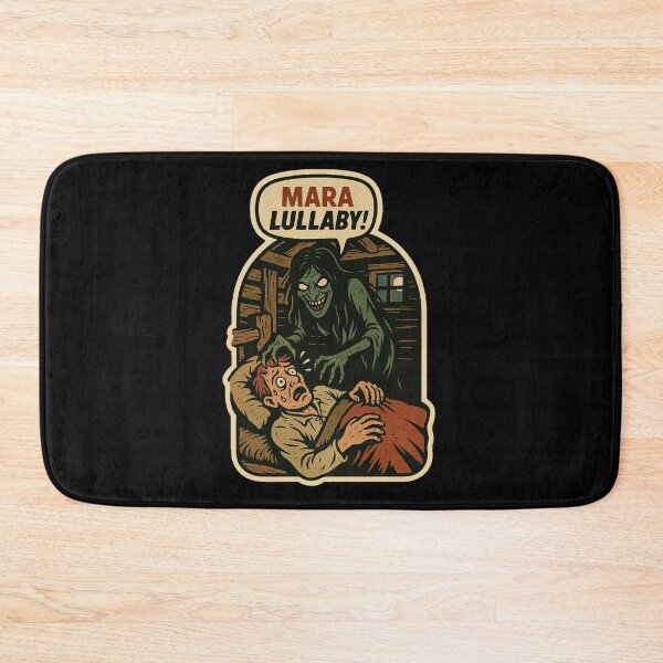Item preview, Retro Horror Comic Art – Funny Mara Night Demon Lullaby Folklore Sticker designed and sold by JacobKAurumhead.