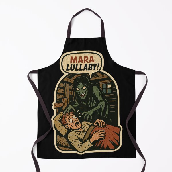 Item preview, Retro Horror Comic Art – Funny Mara Night Demon Lullaby Folklore Sticker designed and sold by JacobKAurumhead.