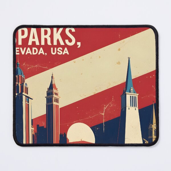Item preview, Sparks Nevada 1950s USA Vintage Travel Tourism designed and sold by TravelersGems.