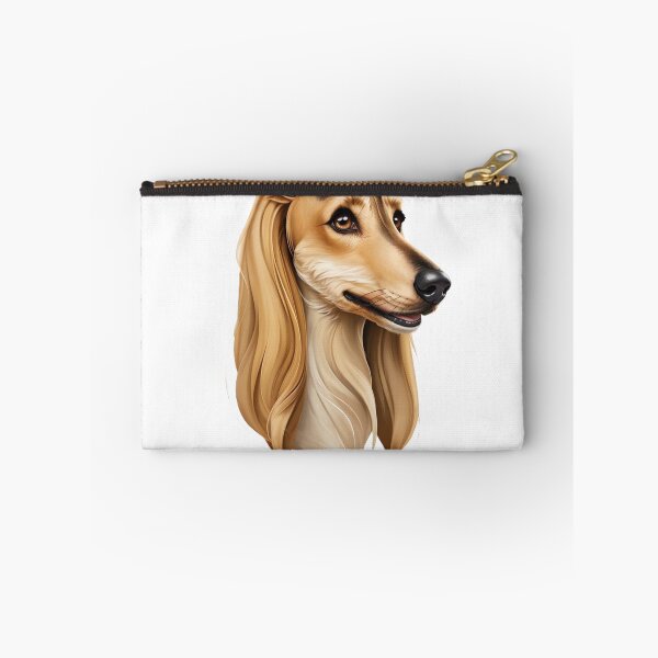 Item preview, Stylish, subtle portrait of happy Afghan dog.  designed and sold by adey68.