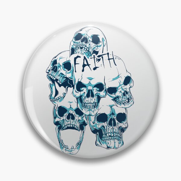 Item preview, Gothic skulls on Halloween designed and sold by Joncasmiart.