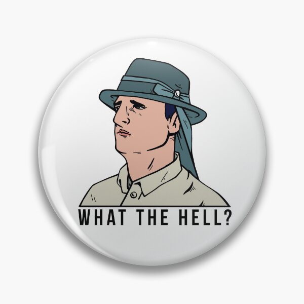 Item preview, Brian's Hat - What The Hell? designed and sold by MetalloidManiac.