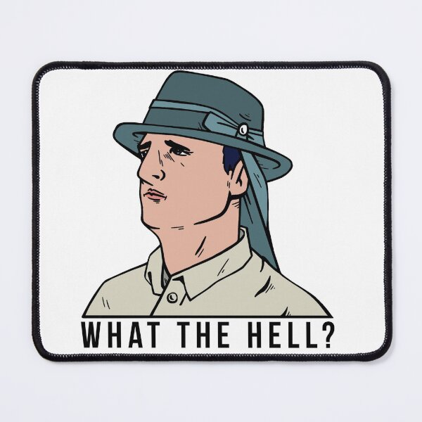 Item preview, Brian's Hat - What The Hell? designed and sold by MetalloidManiac.