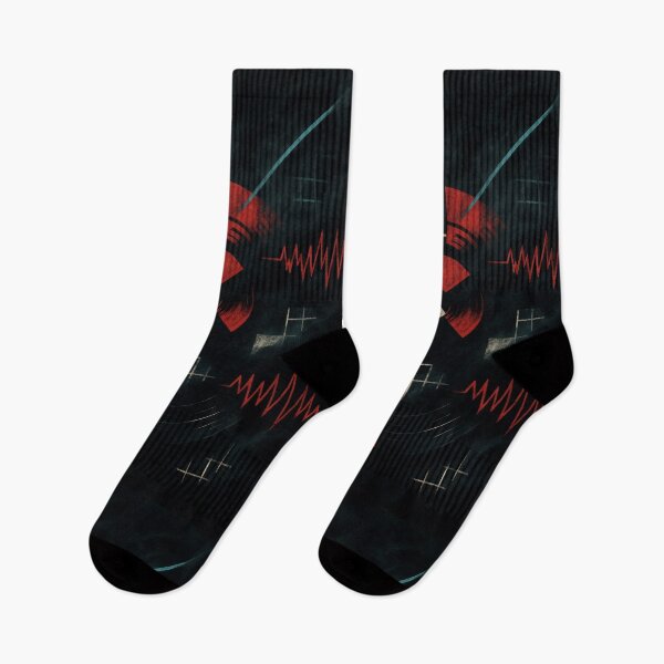 Item preview, Sonic Pulse – Abstract Soundwave Art designed and sold by Zenvo.