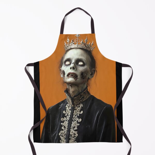 Item preview, Zombie Queen with Crown and Velvet Jacket designed and sold by NightTimeJ.