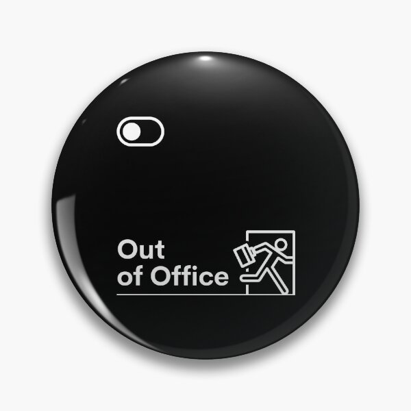 Item preview, Out of Office | Funny Work & Coworker Gift Design designed and sold by DailyVibesMerch.